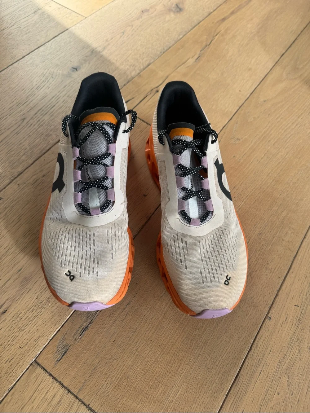 On Running Women's 11M - Cloudmonster Lace Up Running Sneaker in Turmeric/Fawn